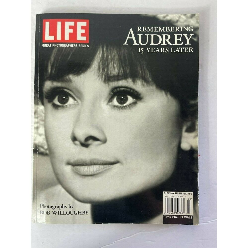Life Magazine Audrey Hepburn 2008 Remembering Audrey 15 Years Later Collectible